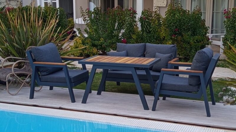 Merlin Oturma Grubu Antrasit