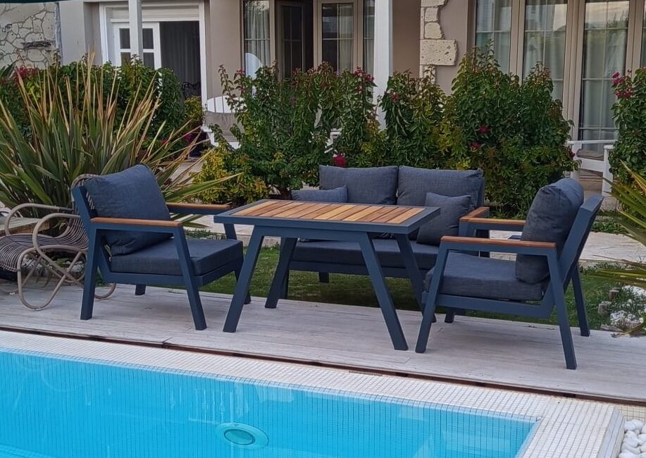 Merlin Oturma Grubu Antrasit