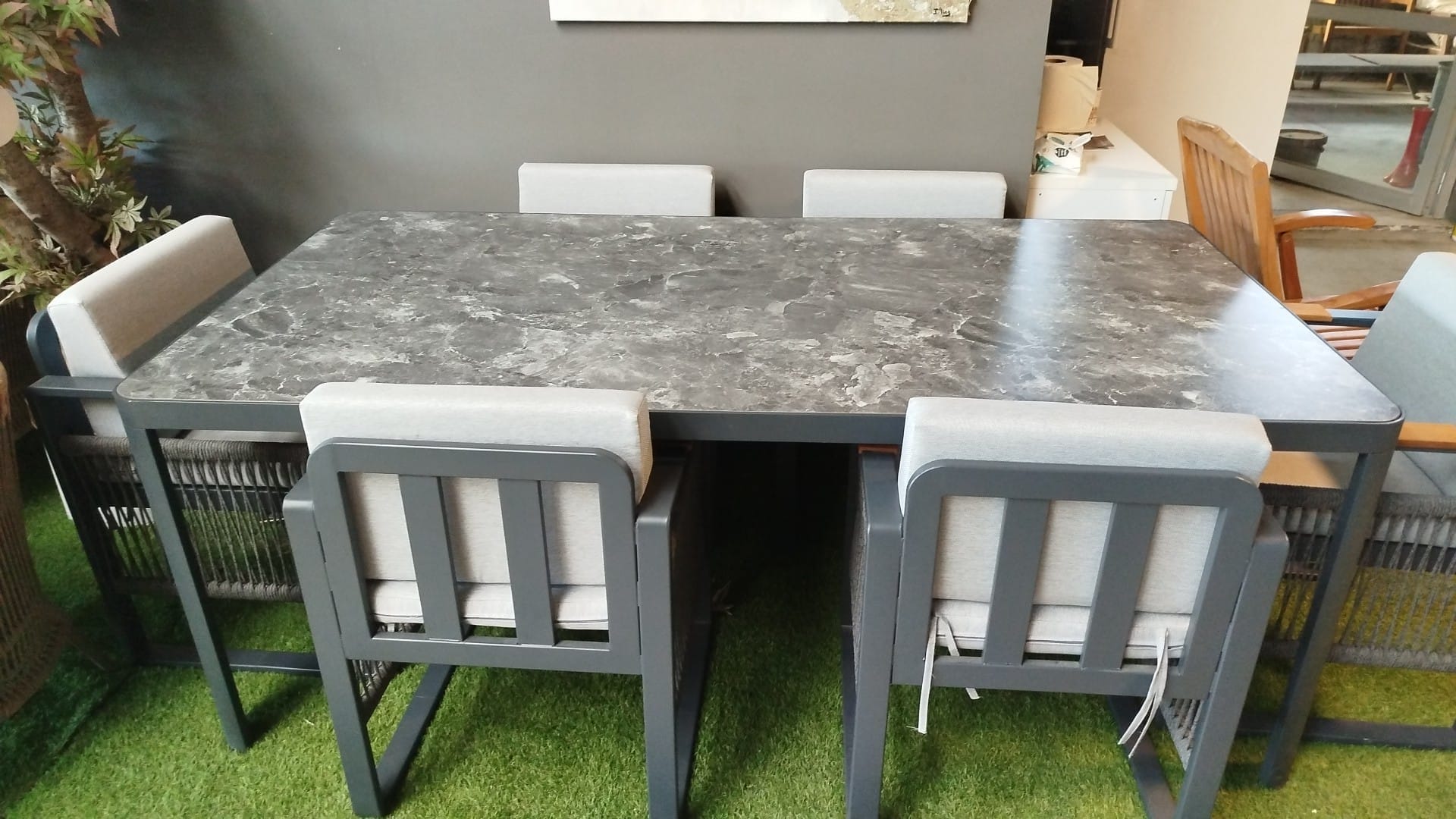 Argos Masa Takımı Antrasit 1 Argos Masa Takımı Antrasit